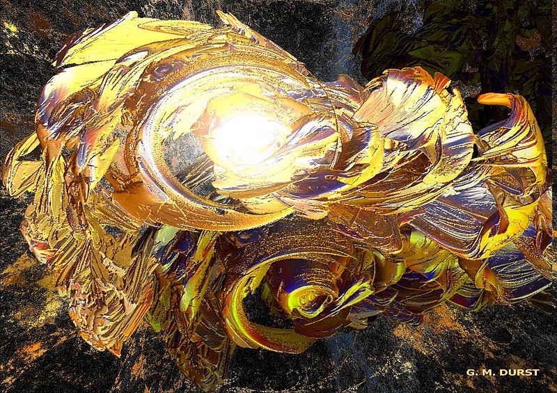 Golden Core.jpg :: To acquire a fine art print of this piece, press Contact above. 