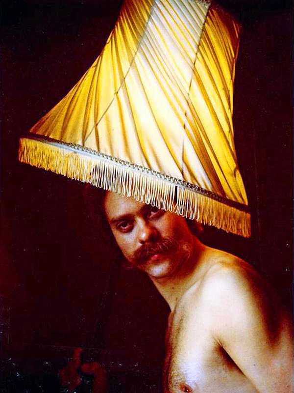 Lampshade On His Head.jpg :: To purchase a fine art print of this image go to michael-durst.artistwebsites.com  To view comments, click on \