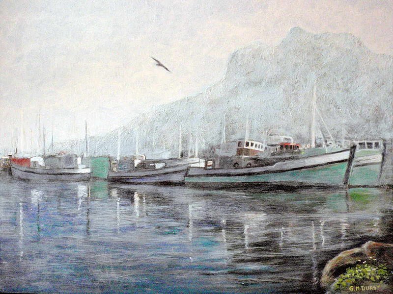 MISTY MORNING.jpg :: Acrylic on Canvas A1 size: 33\