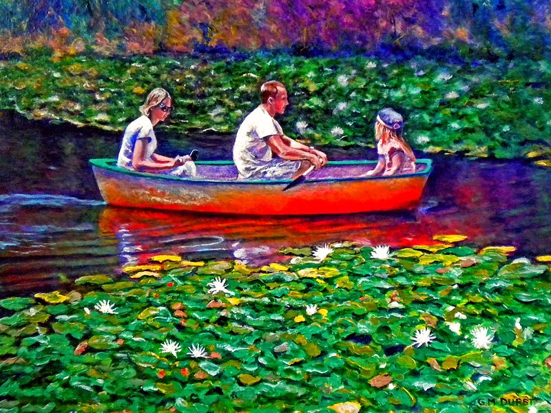 PERFECT AFTERNOON.jpg :: To acquire this original painting or a fine art print, press Contact above. 