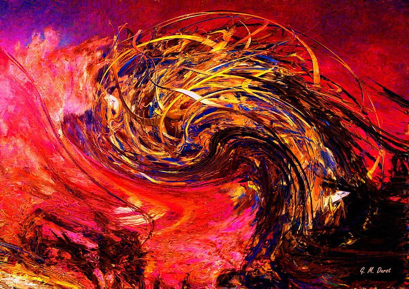 Phoenix Rising 2048.jpg :: To acquire a fine art print of this piece, press Contact above. 