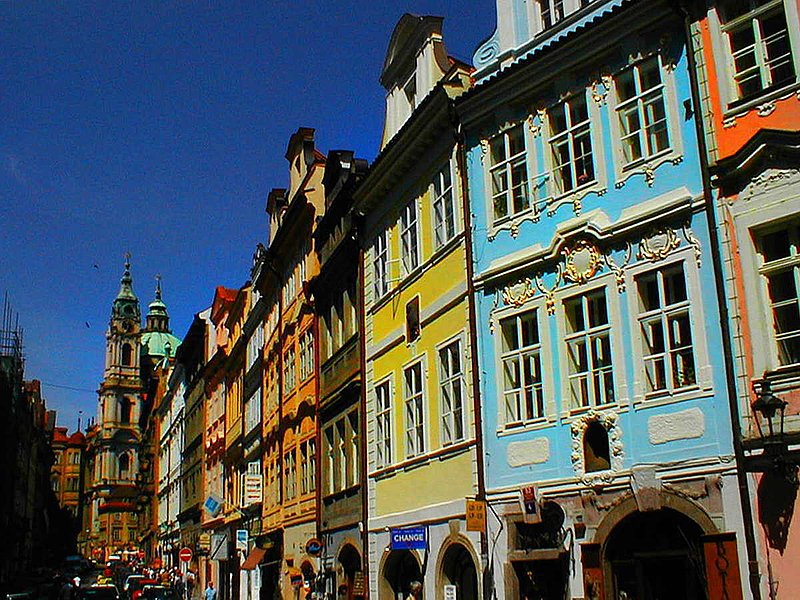 Prague Street.jpg :: To purchase a fine art print of this photograph go to michael-durst.artistwebsites.com  To view comments, click on \