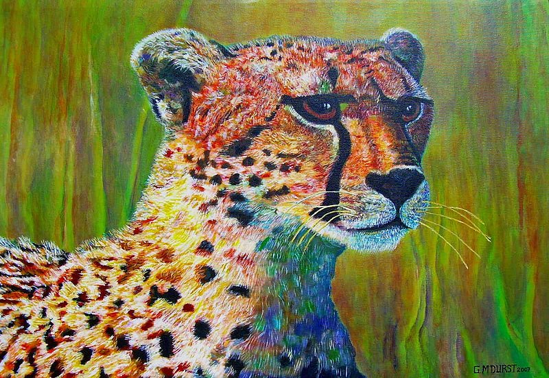 READY FOR THE HUNT.jpg :: To purchase a fine art limited edition of this piece, contact DurstArt@aol.com or press Contact above.