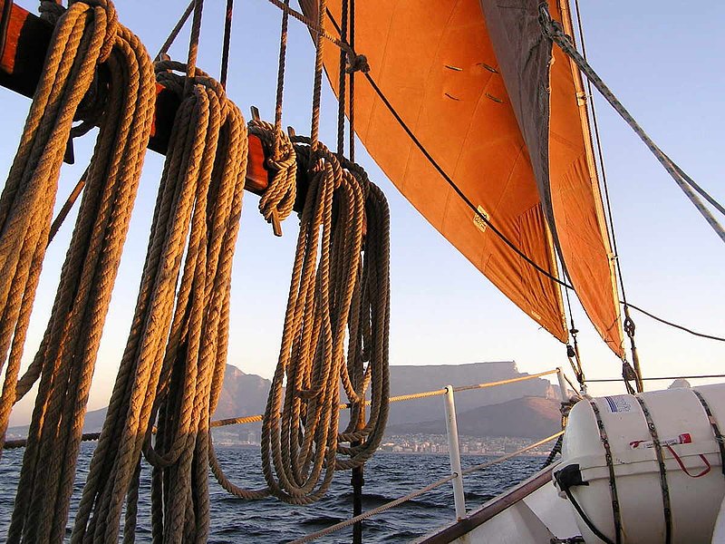 Sailing Into Cape Town.jpg :: To purchase a fine art print of this image go to michael-durst.artistwebsites.com  To view comments, click on \
