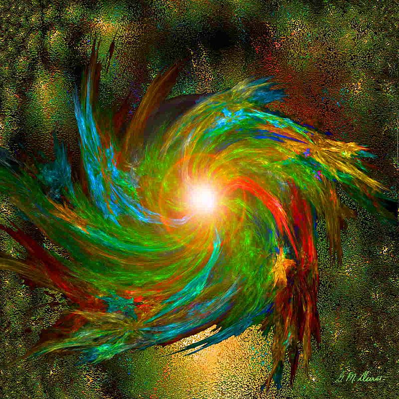 Space Swirl-Scarf.jpg :: To order a silk scarf of this artwork go to www.DesignerScarvesByMarlena.com or go directly to 
http://www.designerscarvesbymarlena.com/MIDU-SPACE%20SWIRL.html 