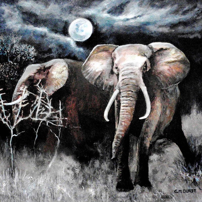 Stand Your Ground.jpg :: To acquire the original painting or a fine art print of this piece, press Contact above. 