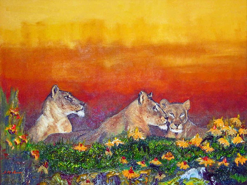 THE PRIDE-.jpg :: To purchase a fine art limited edition of this piece, contact DurstArt@aol.com or press Contact above.