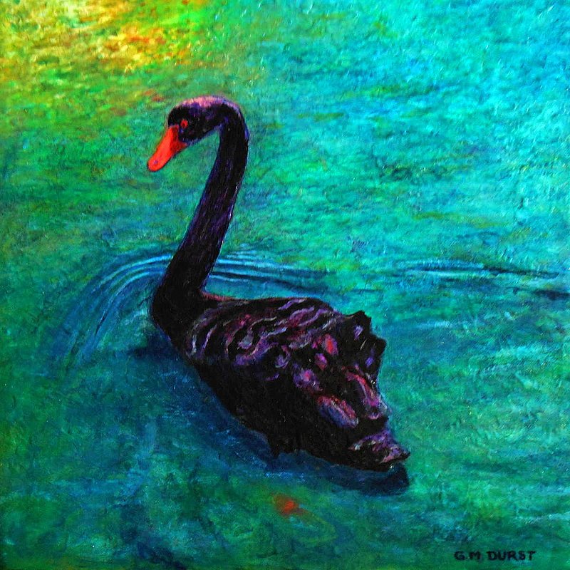 The Black Swan.jpg :: To order a limited edition, please contact DurstArt@aol.com or click the Contact button above.
