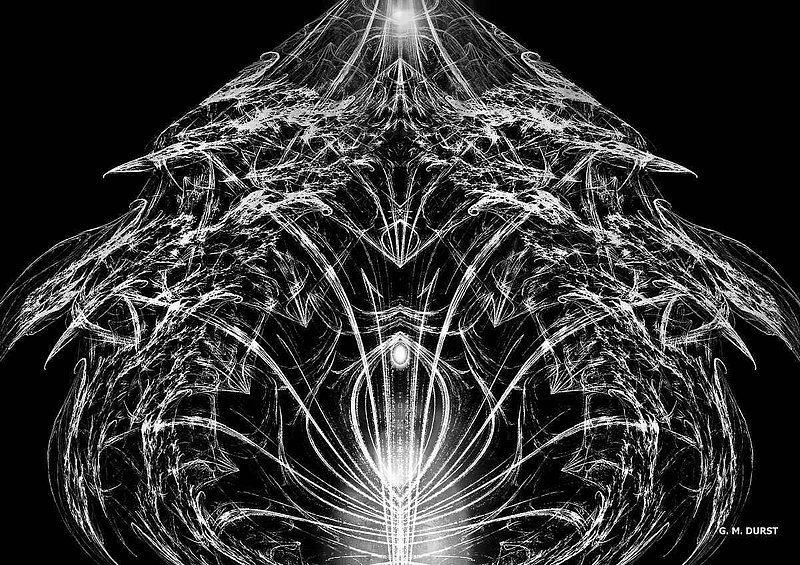 The Floral Oracle BW.jpg :: To acquire a fine art print of this piece, press Contact above. 