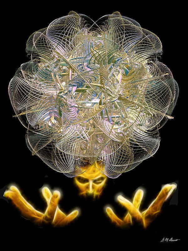 The Fractal Artist.jpg :: To order the original or a Limited Edition, contact DurstArt@aol.com