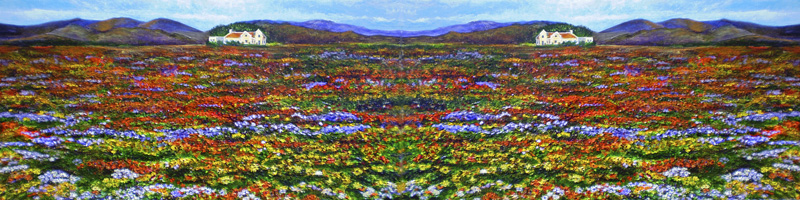 This Must Be Heaven-Long Scarf.jpg :: To order a silk scarf of this artwork go to www.DesignerScarvesByMarlena.com or go directly to
http://www.designerscarvesbymarlena.com/MIDU-This-Must-Be-Heaven.html 
