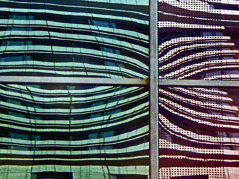 Urban Windows 2.jpg :: This photo was taken from Northwestern Memorial Hospital in Chicago. To purchase a fine art print, of this photograph go to michael-durst.artistwebsites.com To purchase a fine art print of this painting go to michael-durst.artistwebsites.com  To view comments, click on \