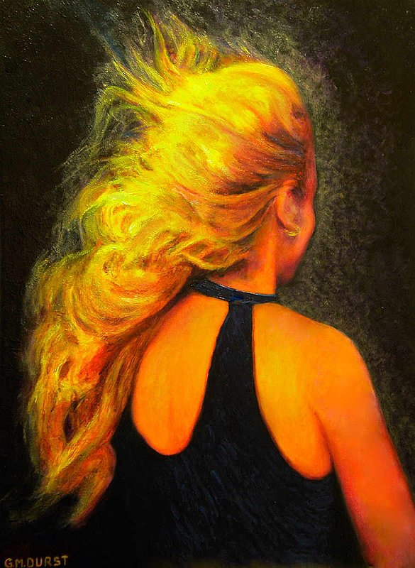 WAITING IN THE WIND.jpg :: To purchase a fine art limited edition of this piece, contact DurstArt@aol.com or press Contact above.