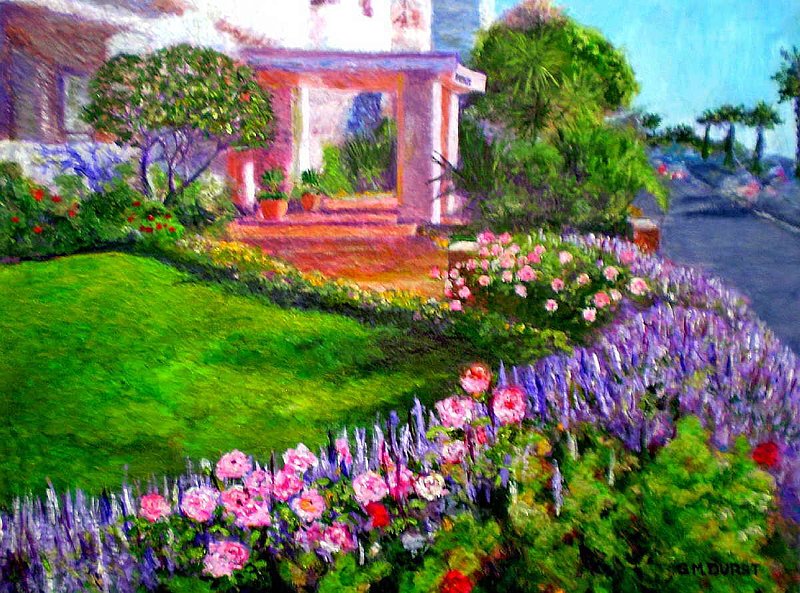 WELCOME HOME.jpg :: To purchase a fine art limited edition of this piece, contact DurstArt@aol.com or press Contact above.
