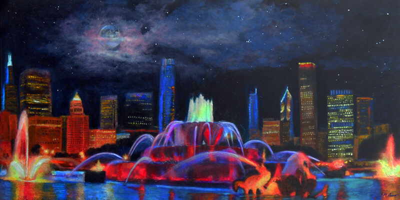 Buckingham Fountain Magic.jpg :: To purchase the 18\