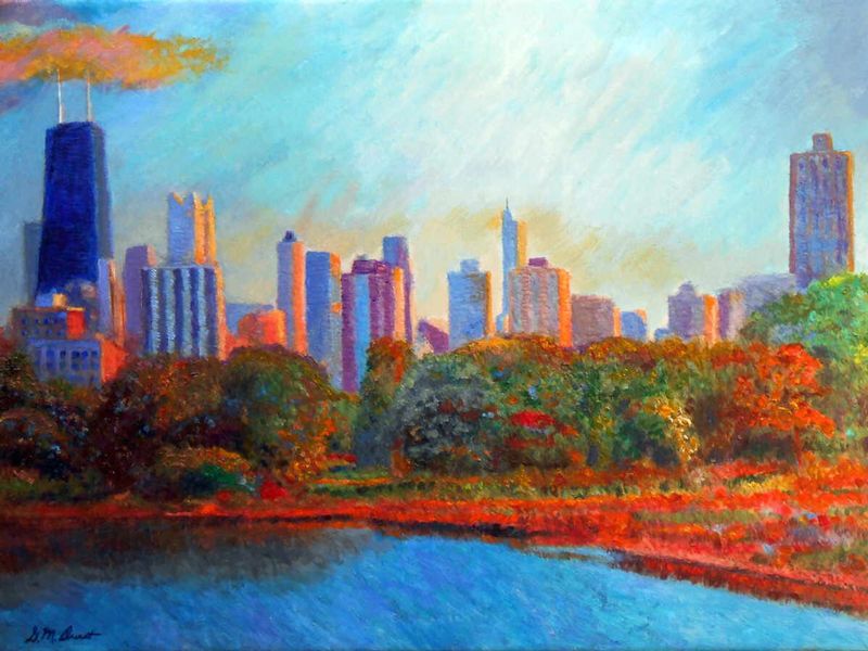 Chicago Skyline.jpg :: To purchase the 18\
