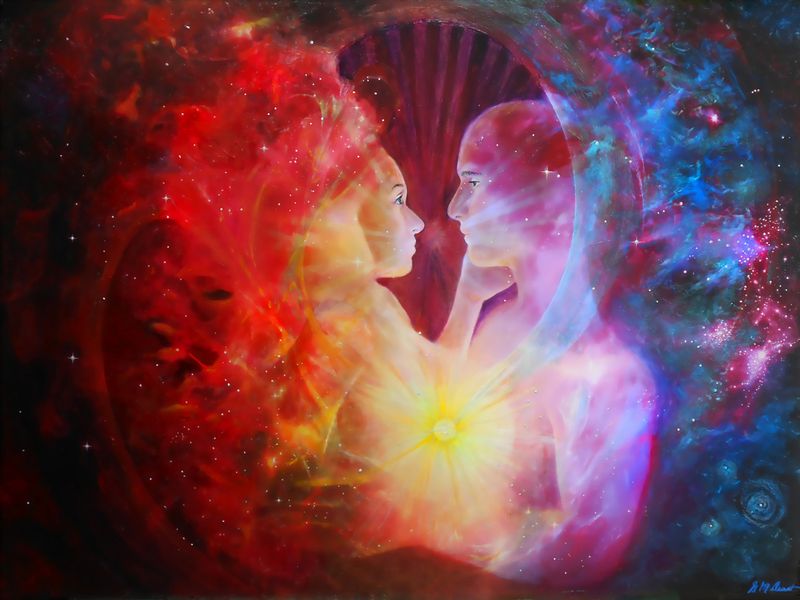 Love Written In The Stars.jpg :: To order a Limited Edition on canvas or paper, contact DurstArt@aol.com