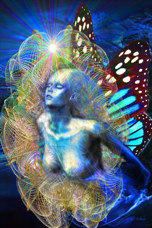 Metamorphosis-Into the Light.jpg :: To purchase the original or a Limited Edition, contact DurstArt@aol.com