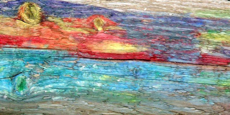 Painted Log 2.jpg :: To order a Limited Edition of this work, contact DurstArt@aol.com