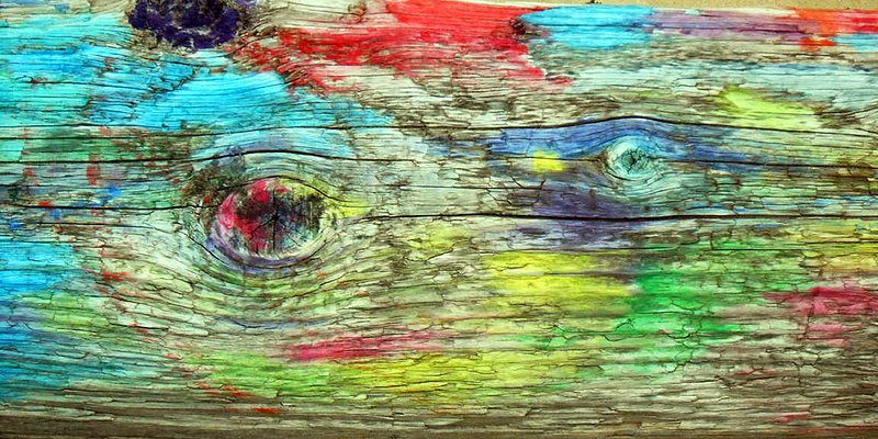 PaintedLog 2.jpg :: To order a Limited Edition of this work, contact DurstArt@aol.com