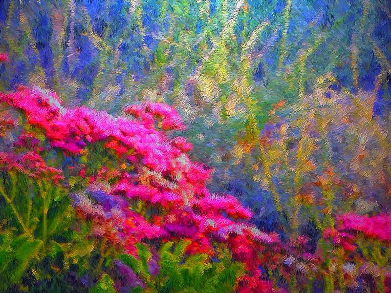 Spring Abundance.jpg :: Acrylic on Canvas- Size: 12\