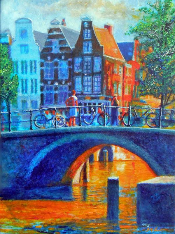 The Magic of Amsterdam.jpg :: To order a Masterpiece Edition on canvas or paper, contact DurstArt@aol.com