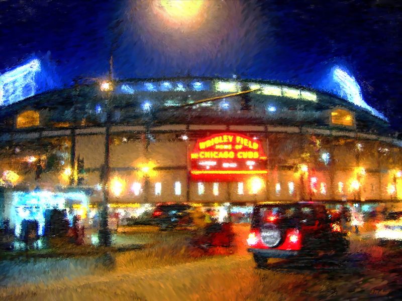 WrigleyField-Home of Chicago Cubs.jpg :: To purchase the 18\