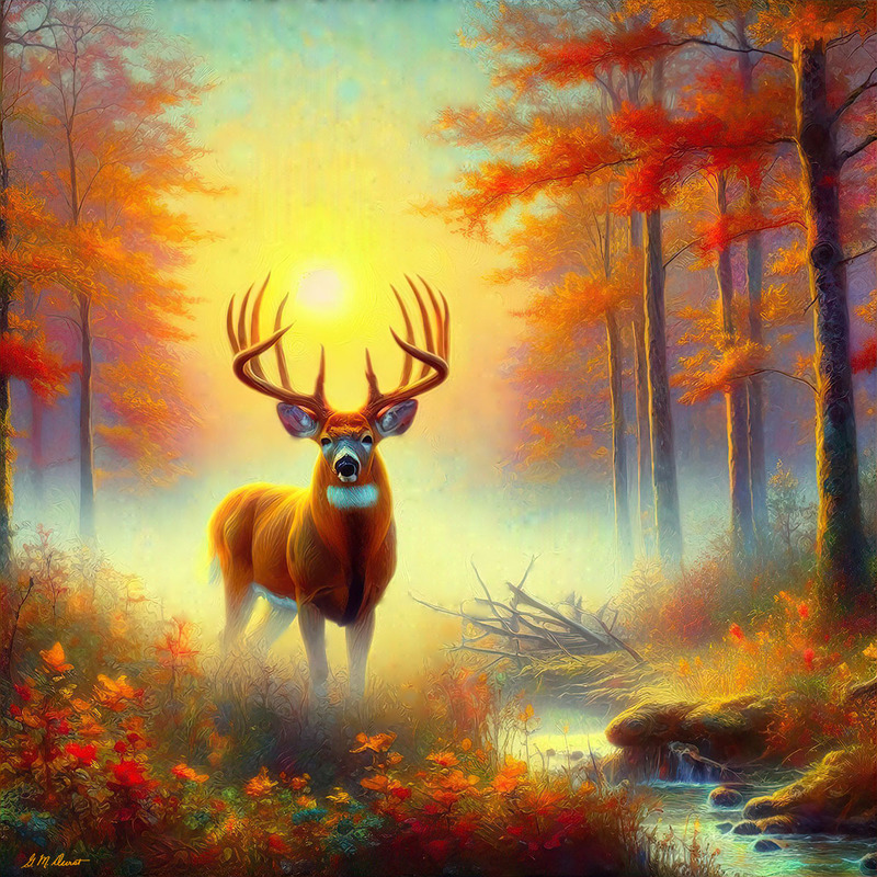 Autumns Reverie.jpg :: To order prints of this work, contact DurstArt@aol.com