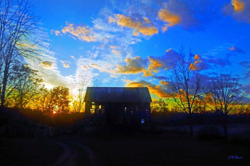 Barn With a View.jpg :: To order a Limited Edition on canvas or paper, contact DurstArt@aol.com