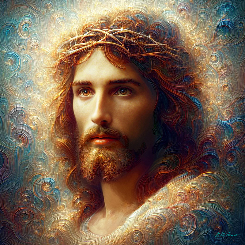 Divine Compassion.jpg :: To acquire the original work or a  print, please contact DurstArt@aol.com