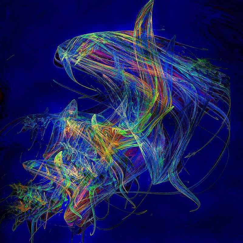 Dolphin Rising.jpg :: To order a Limited Edition on canvas or paper, contact DurstArt@aol.com