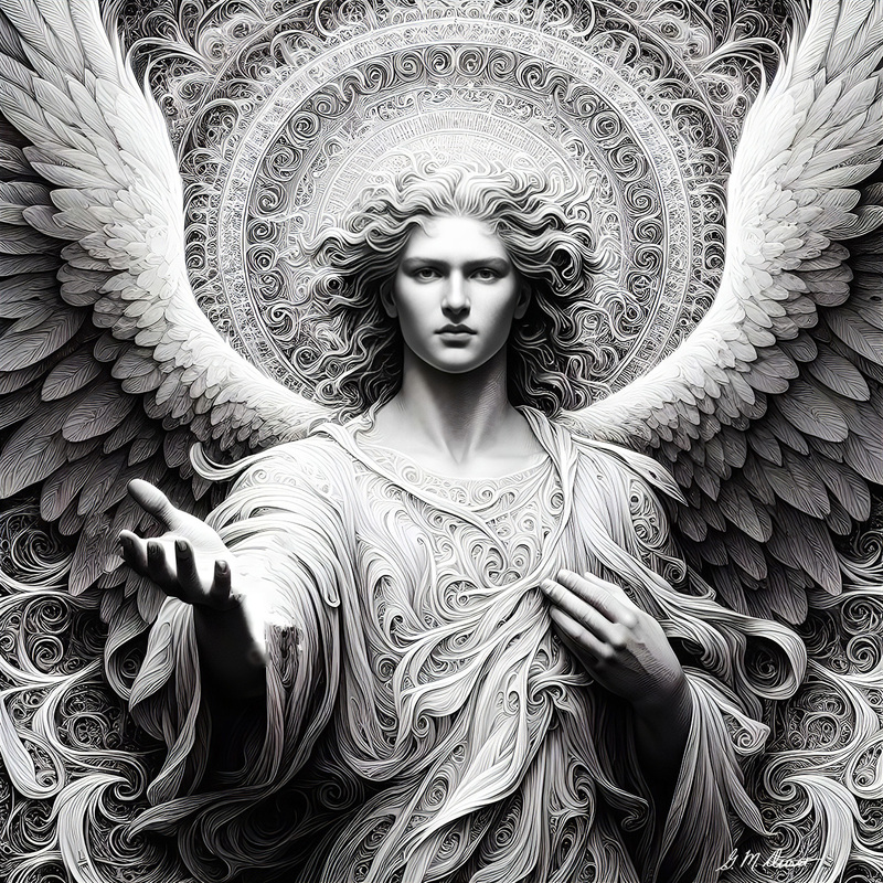 Eternal Guardian.jpg :: To acquire the original work or a print, please contact DurstArt@aol.com