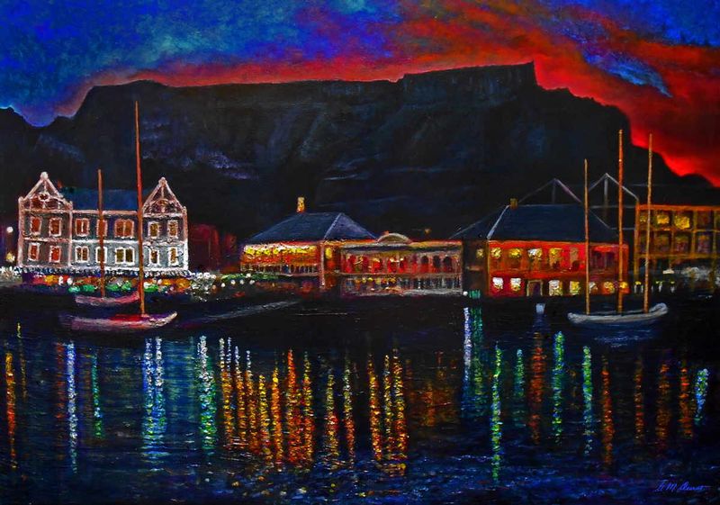 Harbour Lights.jpg :: To order a Limited Edition on canvas or paper, contact DurstArt@aol.com