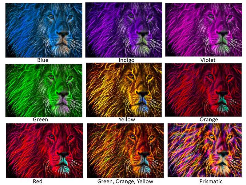 Lions of the Rainbow.jpg :: To acquire a Masterpiece Edition or print, contact DurstArt@aol.com