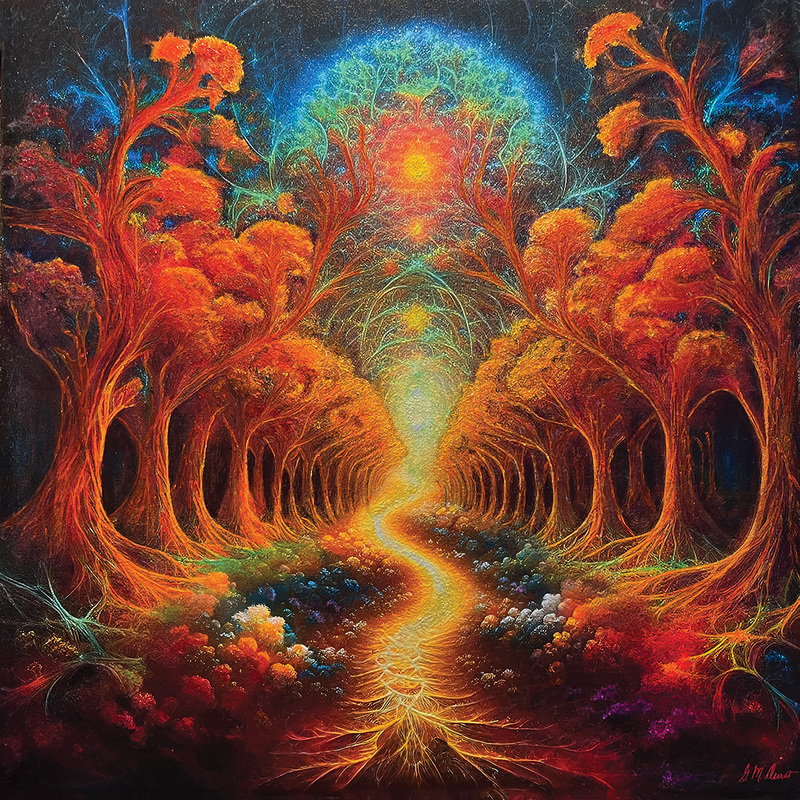 Pathway to Eternity.jpg :: To acquire prints or objects d'art, contact DurstArt@aol.com