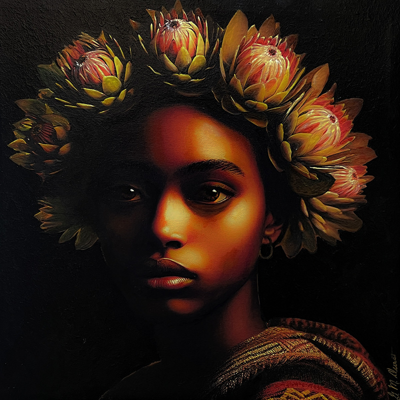 Protea Princess-Mystery.jpg :: To order prints of this, contact DurstArt@aol.com