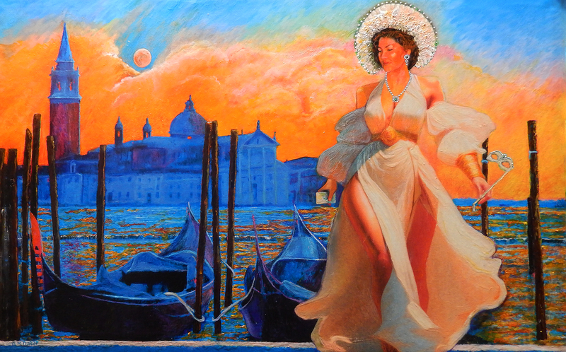 Rendezvous In Venice.jpg :: To order a Masterpiece Edition or Print, please contact DurstArt@aol.com