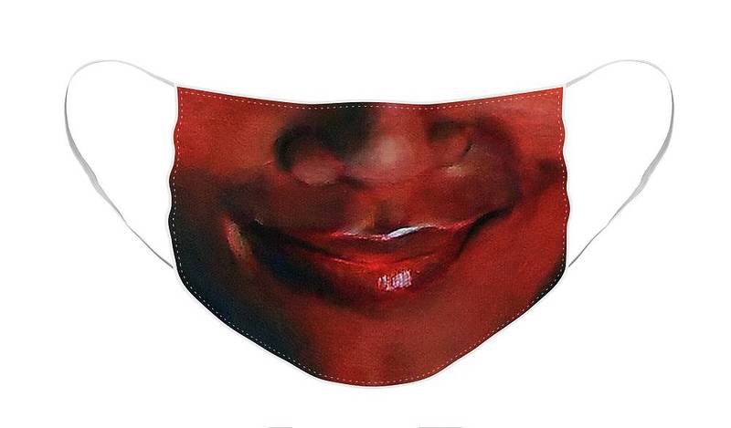 Smile From The Heart.jpg :: To order this face mask, contact DurstArt@aol.com