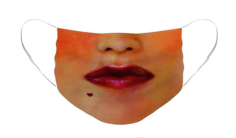 Smile Though Your Heart Is Breaking.jpg :: To order this face mask, contact DurstArt@aol.com