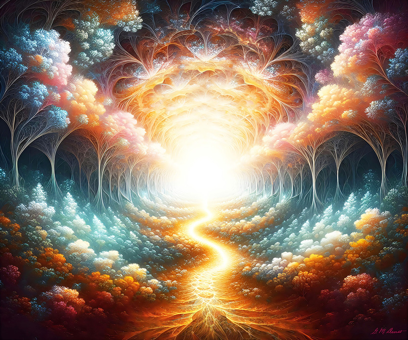 The Ethereal Path.jpg :: To order prints and products, go to www.MichaelDurstFineArt.com
