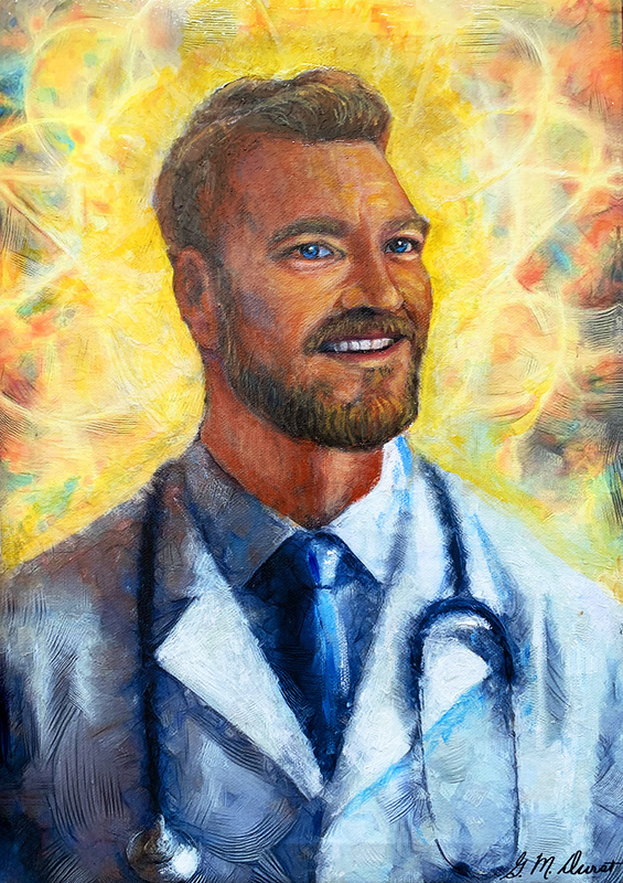 The Good Doctor.jpg :: To order a print or objects d'art, go to www.MichaelDurstFineArt.com 