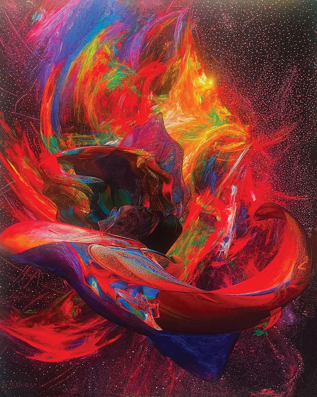 The Magic of Aladdins Lamp.jpg :: To acquire original art or prints, contact DurstArt@aol.com