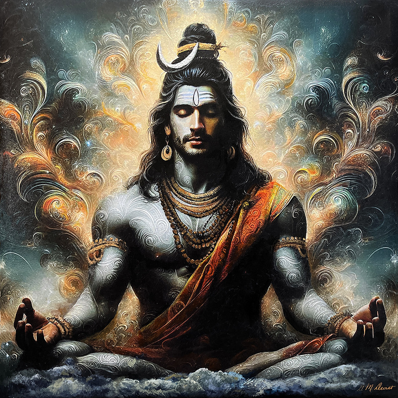 Transcendent Meditation.jpg :: To aquire prints and objects d'art go to www.MichaelDurstFineArt.com