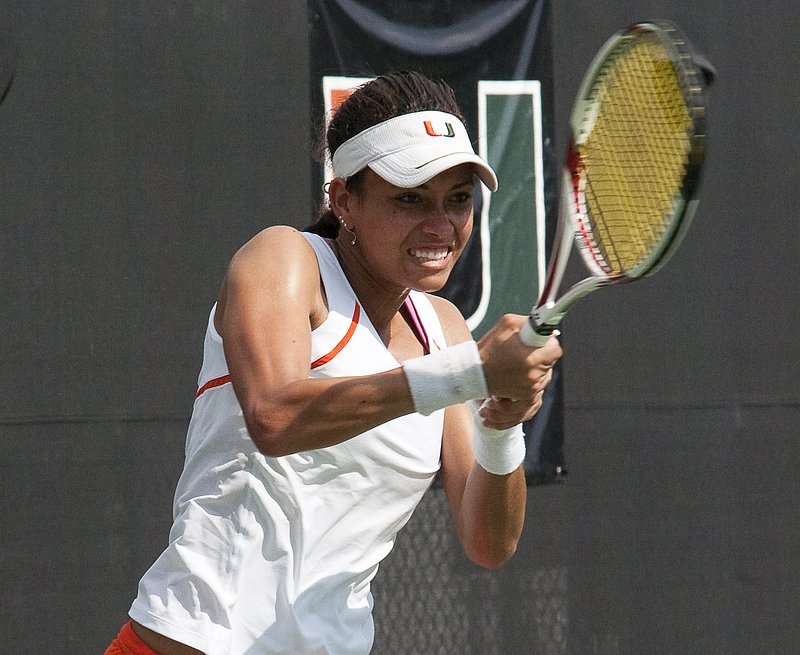 -116.jpg :: UM Women's Tennis Vs FAU 1-23-2010