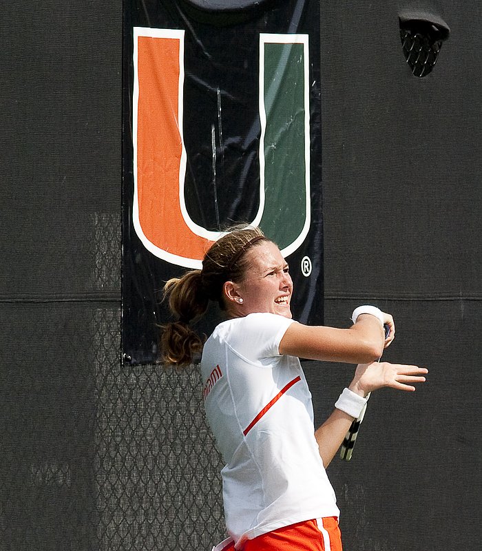 -138.jpg :: UM Women's Tennis Vs FAU 1-23-2010