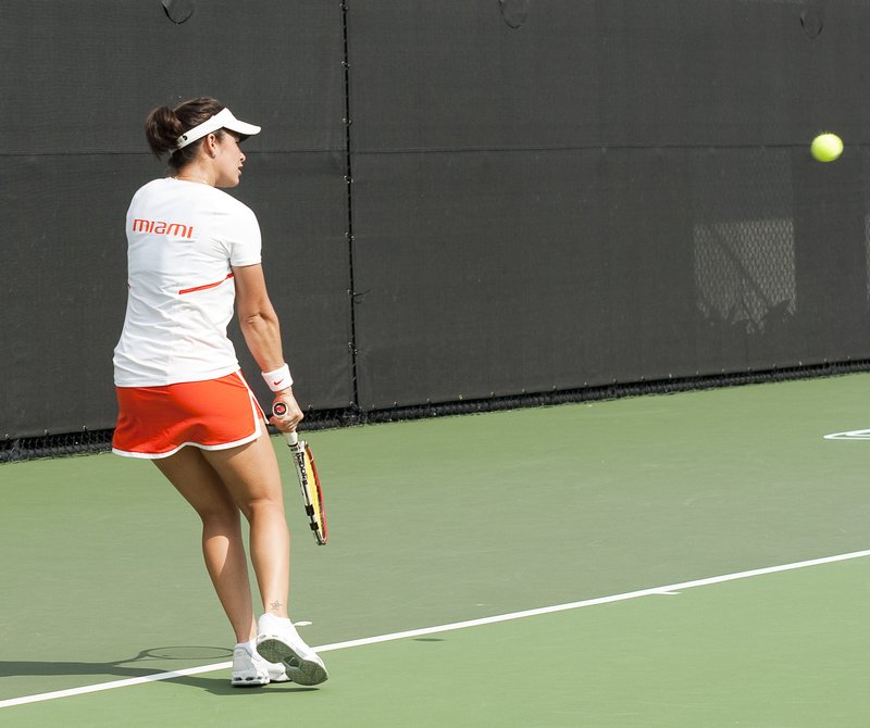 -150.jpg :: UM Women's Tennis Vs FAU 1-23-2010