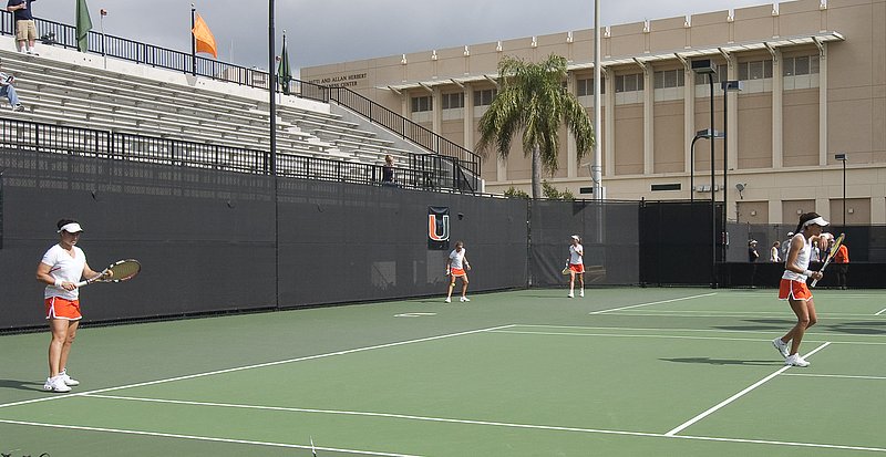 -16.jpg :: UM Women's Tennis Vs FAU 1-23-2010