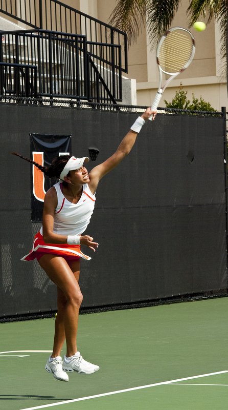 -1711.jpg :: UM Women's Tennis Vs FAU 1-23-2010