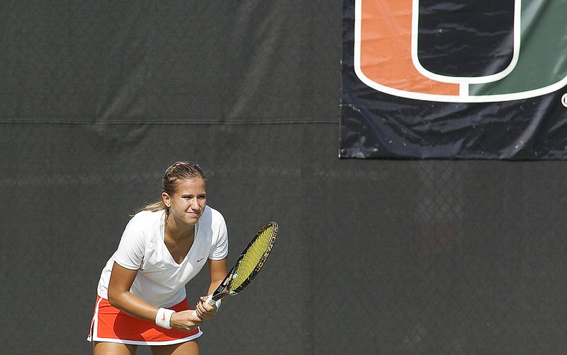 -319.jpg :: UM Women's Tennis Vs FAU 1-23-2010