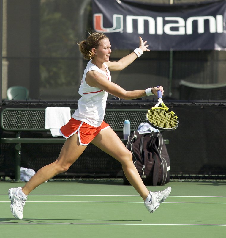 -386.jpg :: UM Women's Tennis Vs FAU 1-23-2010